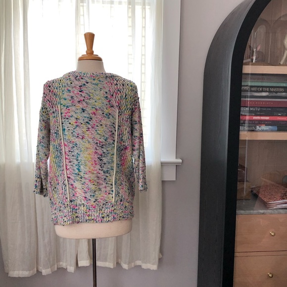 Plenty by Tracy Reese Kittiwake Confetti Sweater - Picture 10 of 13